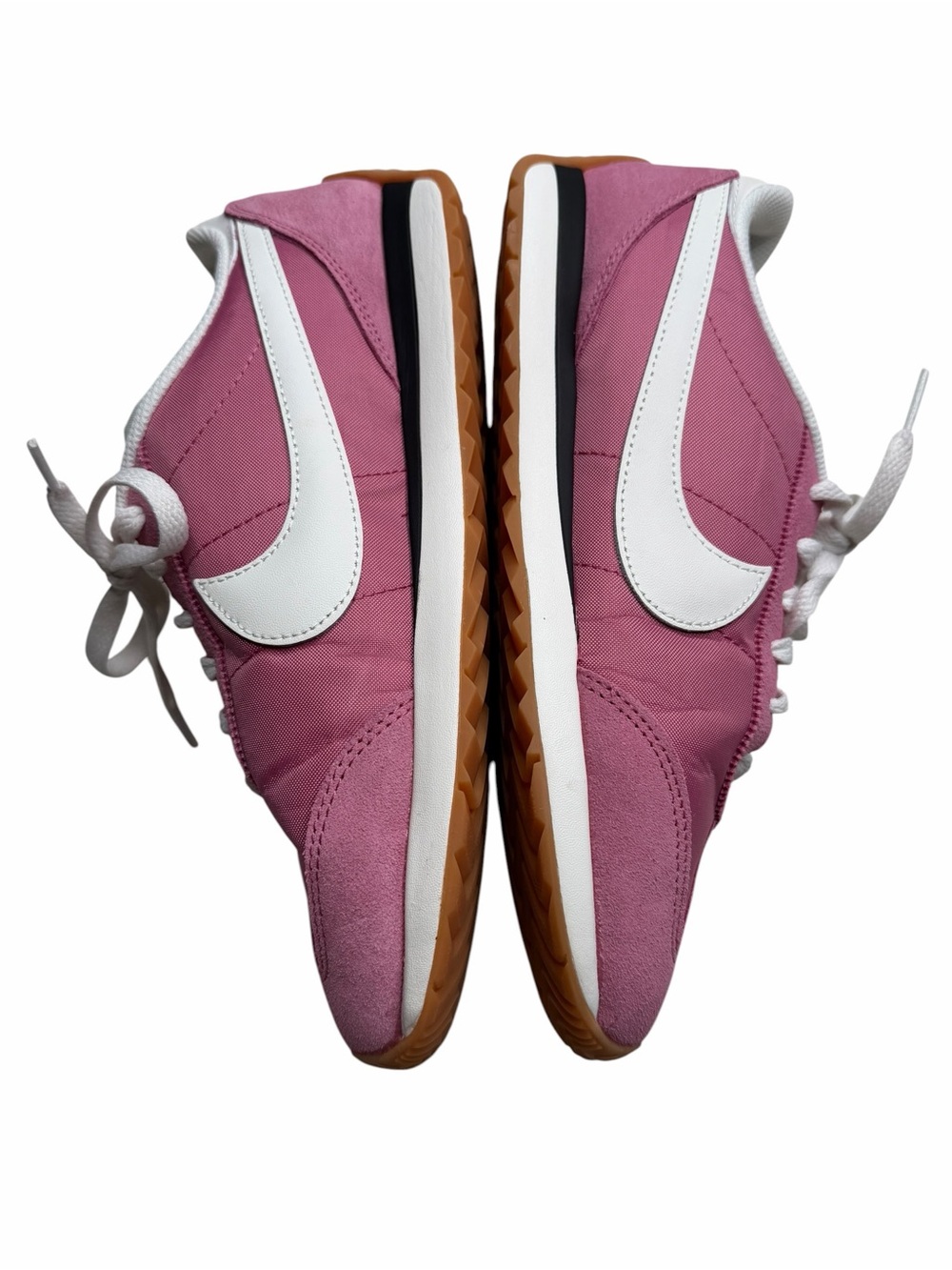 NIKE Pacific Women's Sneaker Pink & White Retro Runner Sneakers Women's Size 8 - Picture 3 of 10